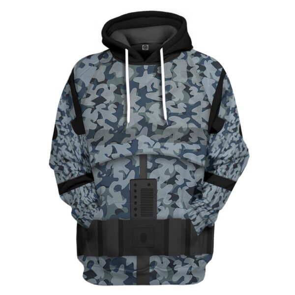 Gearhumans 3D Stormstrooper x US Air Force Custom Hoodie Tshirt Apparel