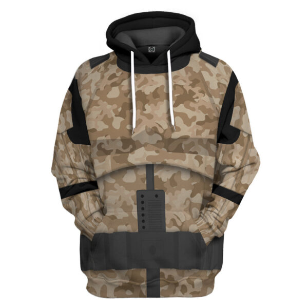 Gearhumans 3D Stormstrooper x US Marine Custom Hoodie Tshirt Apparel