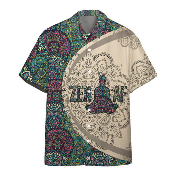 Gearhumans 3D Zen Af Yoga Custom Hawaii Shirt