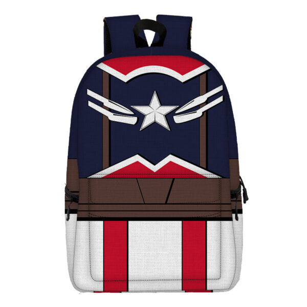 Gearhumans 3D Cptn America Cosplay Custom Backpack