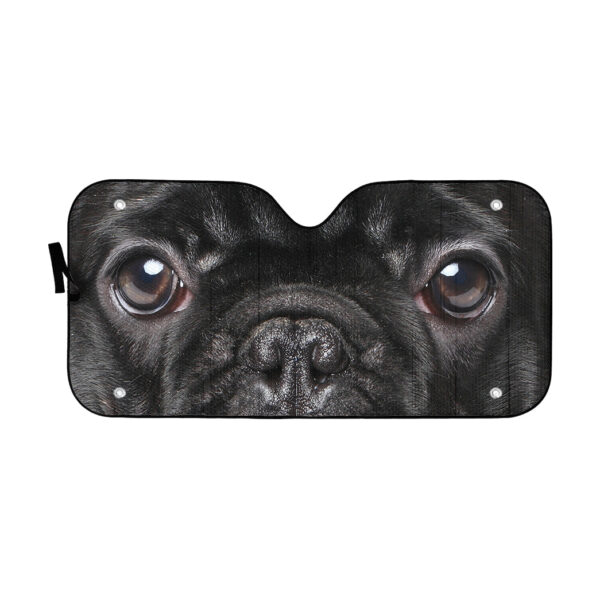 Gearhuman 3D French Bulldog Eyes Custom Car Auto Sunshade