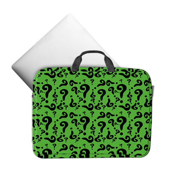 Gearhumans 3D DC The Riddler Custom Laptop Bag