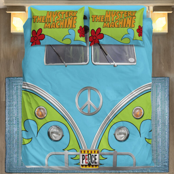 Alternative view of Gearhumans 3D The Mystery Machine Hippie Van Custom Bedding Set