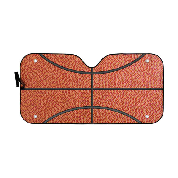 Gearhumans 3D Basketball Car Auto Sunshade
