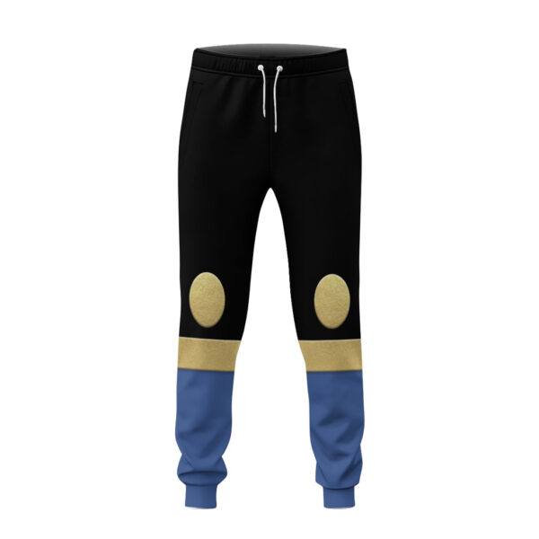 Gearhumans 3D The Navy Thunder Rangers Ninja Storm Custom Sweatpants