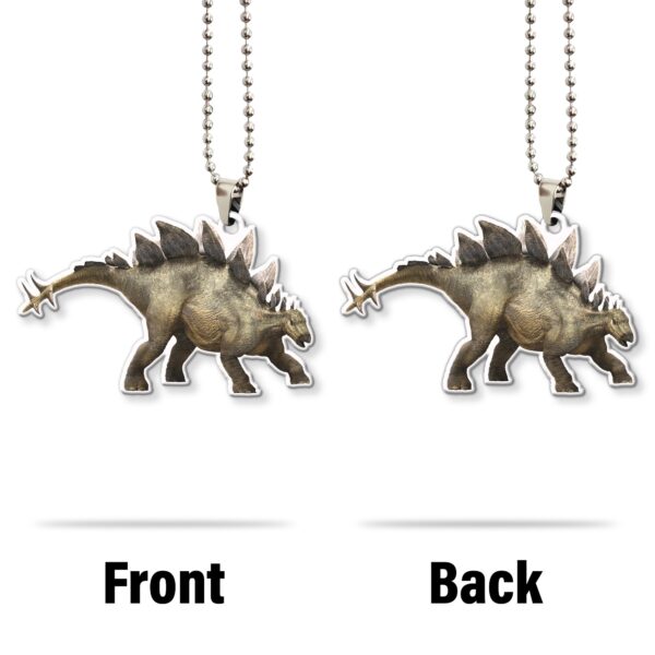 Alternative view of Gearhumans 3D Stegosaurus Dinosaur Custom Car Hanging