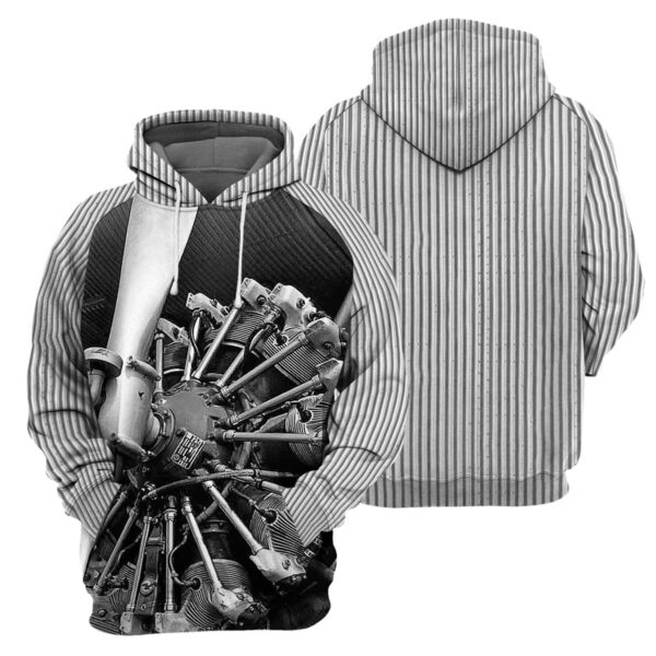 Gearhumans Aircraft Mechanic - 3D All Over Printed Shirt