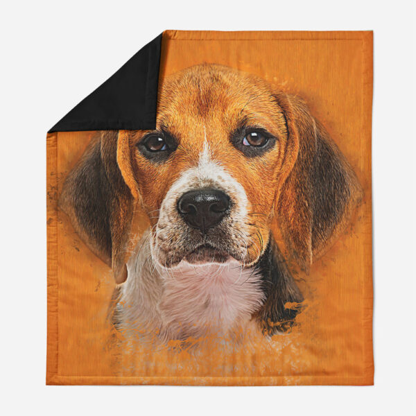Gearhumans 3D You Are My Beagle Custom Quilt