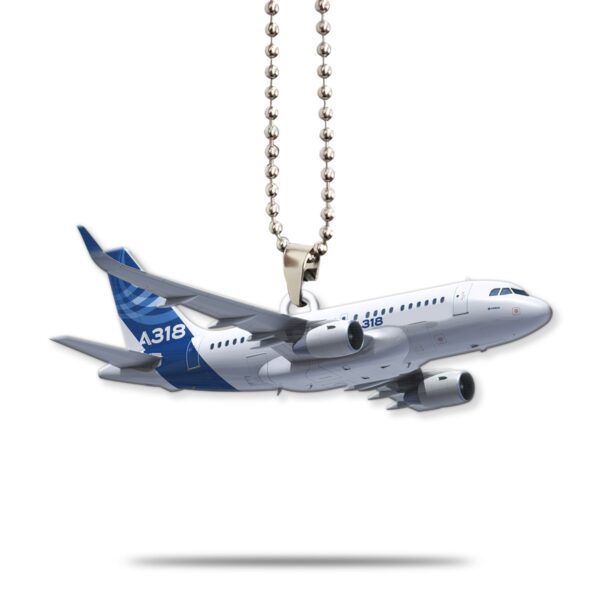 Gearhumans 3D Airbus A320 Airplane Custom Car Hanging