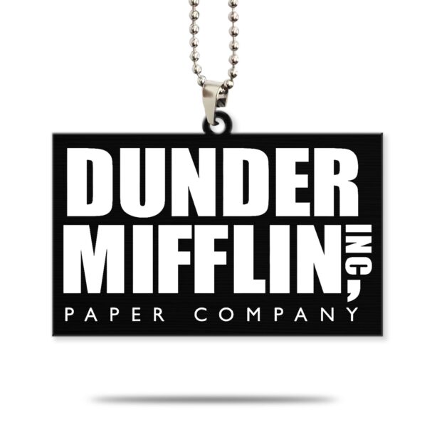 Gearhuman 3D The Offc Dunder Mifflin Custom Car Hanging