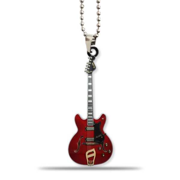 Gearhumans 3D ELV 1968 Comeback Special Hagstrom Guitar Custom Car Hanging