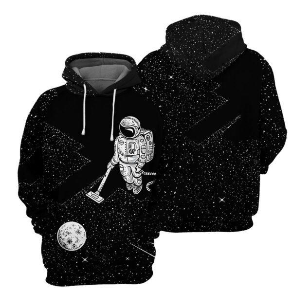 Gearhumans Astronaut Vacuum- 3D All Over Printed Shirt
