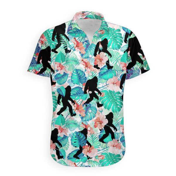 3D Bigfoot Hawaii Shirt hawaii Short Sleeve Shirt S