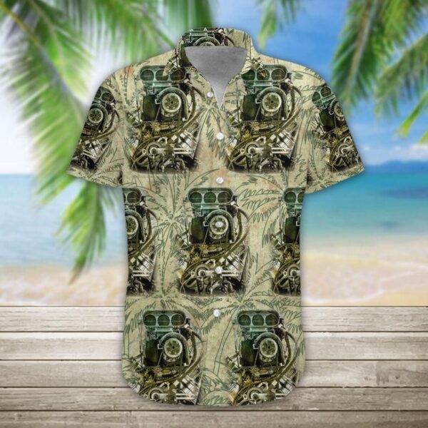 3D Drag Racing Hawaii Shirt hawaii Short Sleeve Shirt S