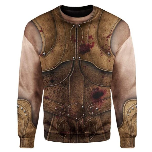 3D Full-Print Achilles Hoodie Apparel HD-TA02111901 3D Custom Fleece Hoodies Long Sleeve S