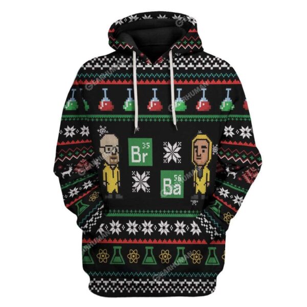 3D Full-Print Ugly Breaking Bad Apparel HD-TA04111908 3D Custom Fleece Hoodies Hoodie S 