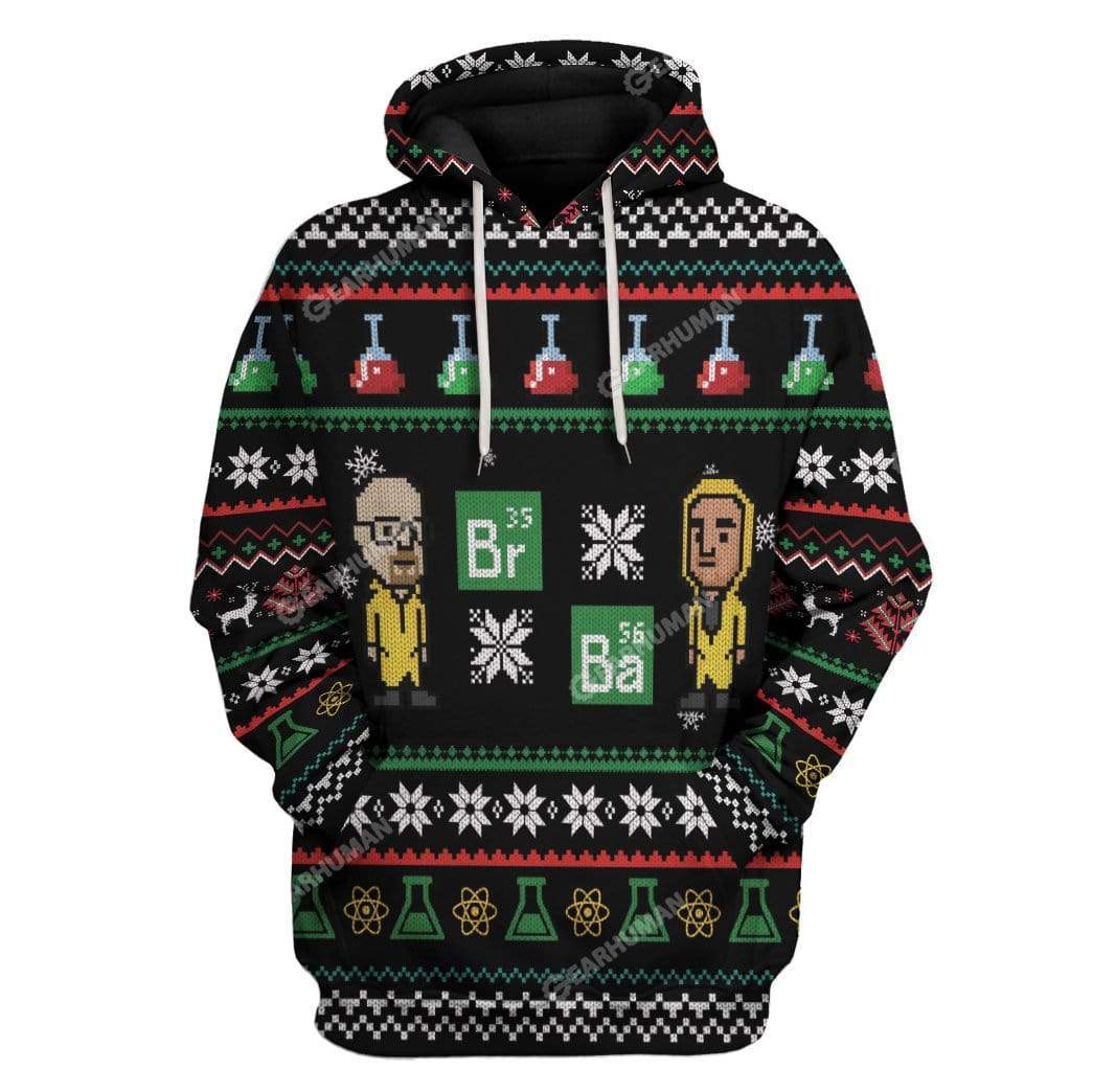 3D Full-Print Ugly Breaking Bad Apparel HD-TA04111908 3D Custom Fleece Hoodies Hoodie S