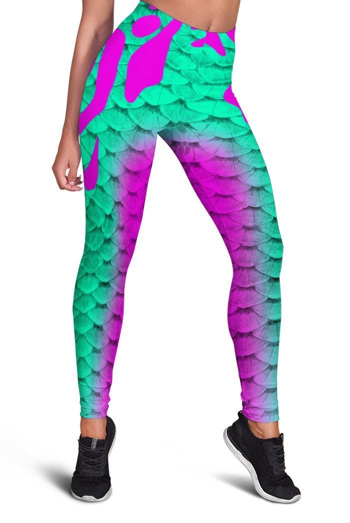 3D Tropical Fish Full Print Leggings 3d legging Leggings LEGGINGS S