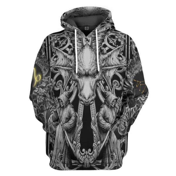 Gearhumans 3D The Dark Side of Capricorn Custom Tshirt Hoodie Apparel