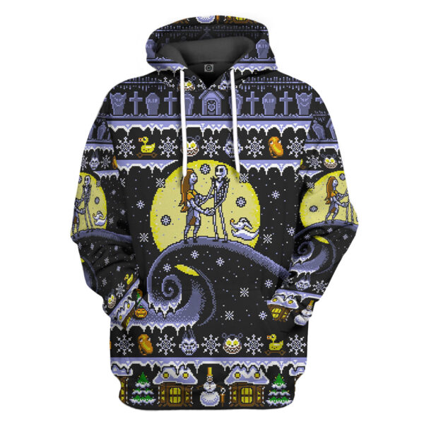 Gearhumans 3D Ugly Romantic Nightmare Custom Tshirt Hoodie Apparel