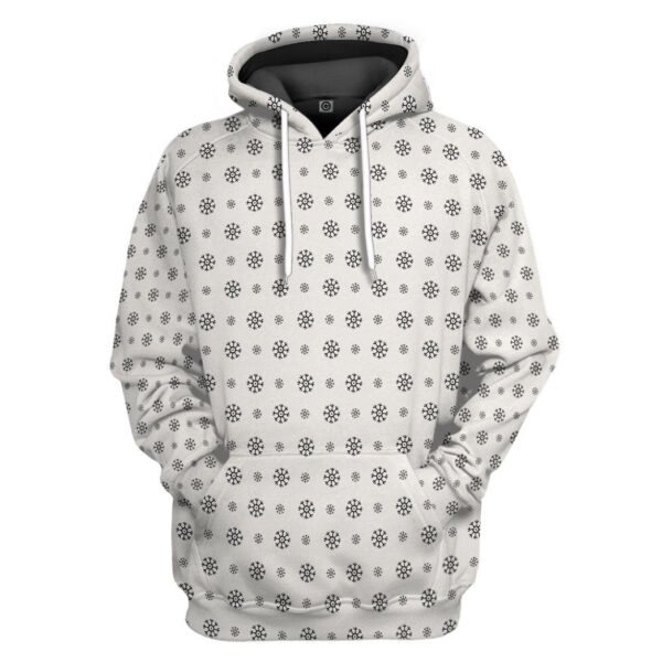 Gearhumans 3D SThings Eleven White Custom Hoodie Tshirt Apparel