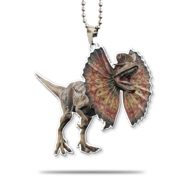 Gearhumans 3D Dilophosaurus Dinosaur Custom Car Hanging