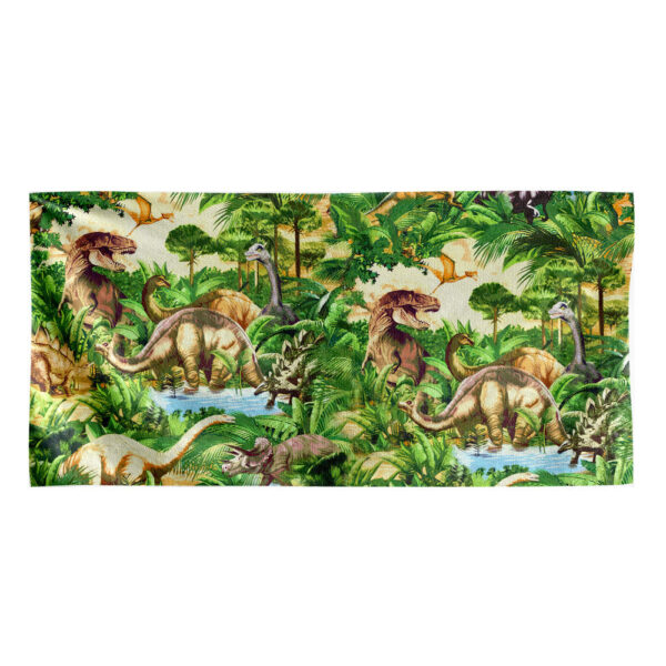 Gearhumans 3D Dinosaur Beach Towel