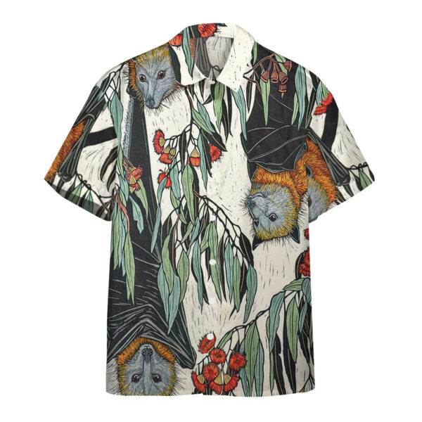 Gearhumans 3D Flying Fox Hawaii Shirt