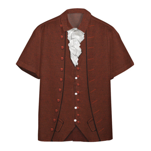 Gearhumans 3D Custom Benjamin Franklin Hawaii Shirt