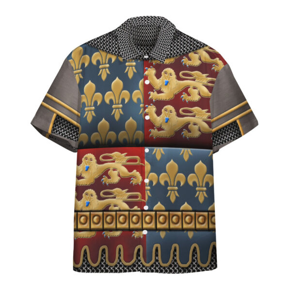 Gearhumans 3D Custom Edward III Of England Hawaii Shirt