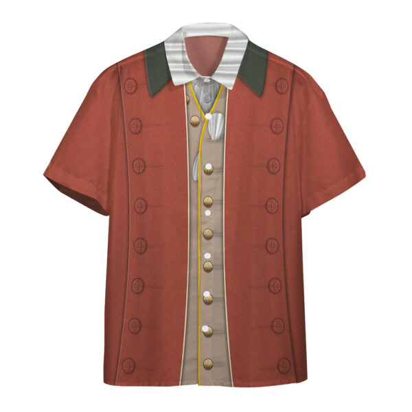 Gearhumans 3D Cosplay George Washington Custom Hawaii Shirt