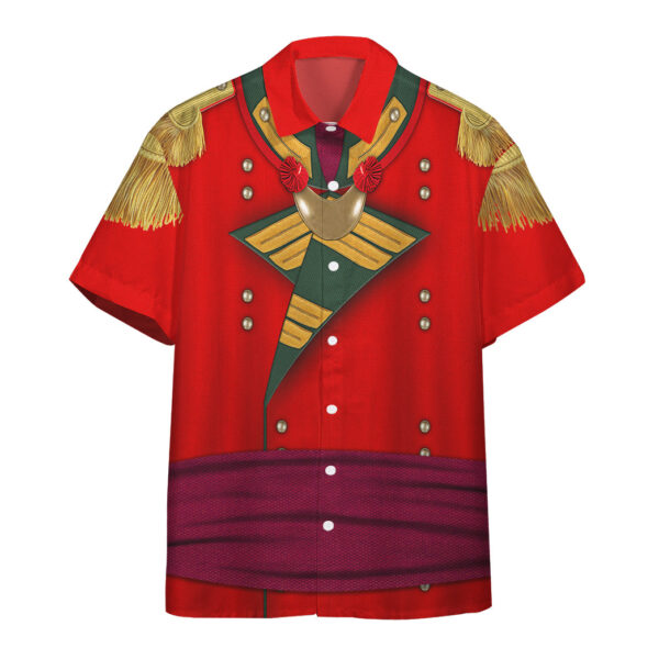 Gearhumans 3D 69th Foot Officer Custom Hawaii Shirt