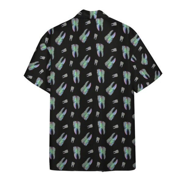 Alternative view of Gearhumans 3D Teeth Hawaii Shirt
