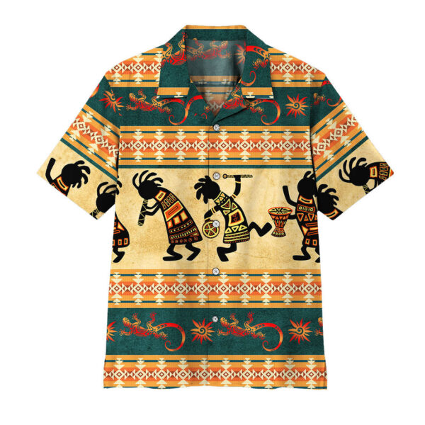 Gearhumans 3D American Native Hawaii Shirt