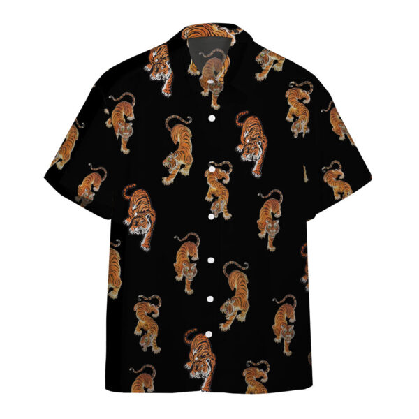 Gearhumans 3D Three Tigers Custom Hawaii Shirt