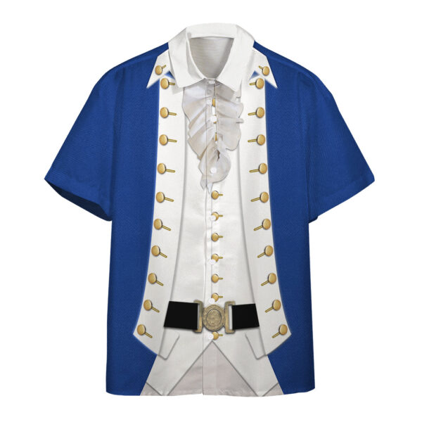 Gearhumans 3D Alexander Hamilton Custom Short Sleeve Shirt