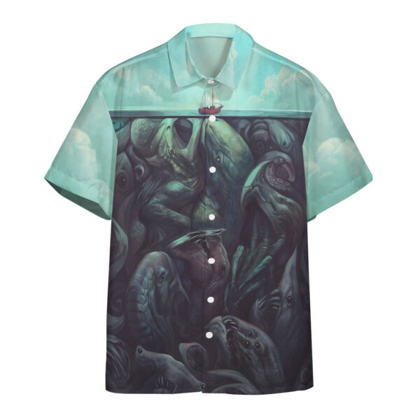 Gearhumans 3D Beneath The Surface Custom Hawaii Shirt