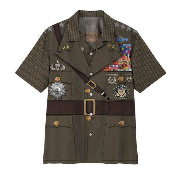 Gearhumans 3D Custom Douglas Macarthur Hawaii Shirt