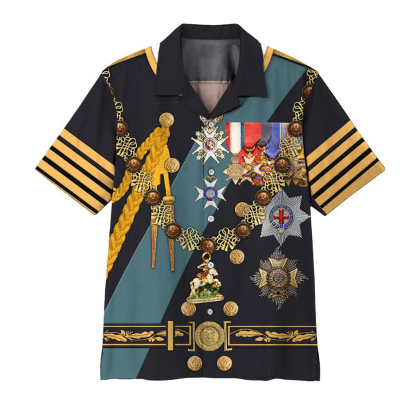 Gearhumans 3D Custom Prince Charles Hawaii Shirt