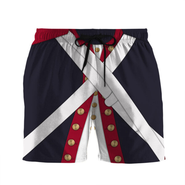 Gearhumans 3D Custom Continental Army Shorts