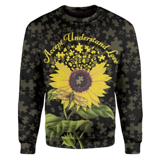 Accept Understand Love Custom T-Shirts Hoodie Apparel HD-QM2001202 3D Custom Fleece Hoodies Long Sleeve S