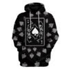 Ace Of Spades T-Shirts Hoodie Apparel SK-QM27111910 3D Custom Fleece Hoodies Hoodie S