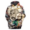 Albert Einstein thinking T-Shirts - Zip Hoodies Apparel GH110185 3D Custom Fleece Hoodies Hoodie S