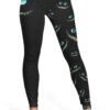 Alice In Wonderland Cheshire Cat Full-print Leggings HD-MV111388-LEG Leggings Leggings S