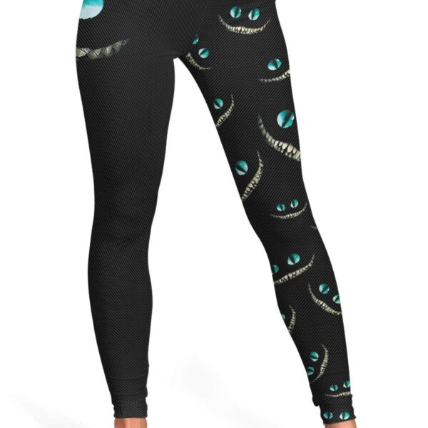 Alice In Wonderland Cheshire Cat Full-print Leggings HD-MV111388-LEG Leggings Leggings S 