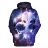 Alien Controlling OuterSpace Custom T-shirt - Hoodies Apparel GH110404 3D Custom Fleece Hoodies Hoodie S