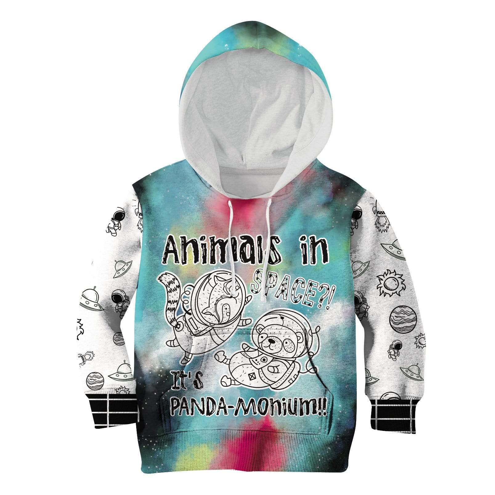 Animal in space Custom Hoodies T-shirt Apparel HD-GH1106210K kid 3D apparel