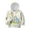 Animal In The Forest Custom Hoodies T-shirt Apparel HD-PET110279K kid 3D apparel Kid Hoodie S/6-8