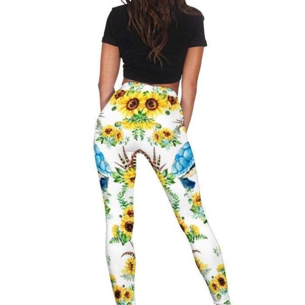 Animal with flower Full-print Leggings HD-GH20289-LEG Leggings 