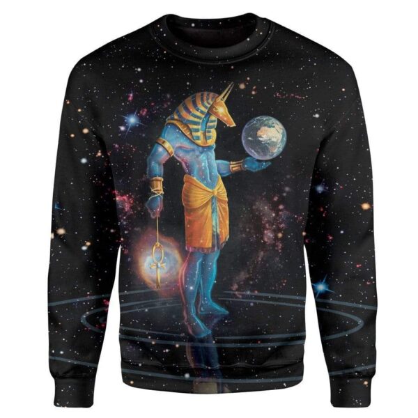 Anubis Mythologies Space Custom T-Shirts Hoodies Apparel HD-QM2412192 3D Custom Fleece Hoodies Long Sleeve S